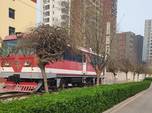 石家莊鐵路學校實訓機車